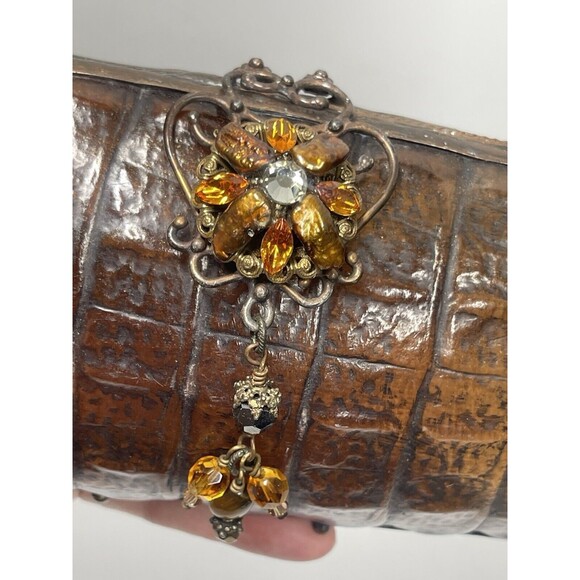 Maya Resin Statement Evening Bag - Picture 2 of 14